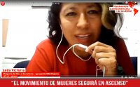 Leda Victoria: "El movimiento de mujeres seguirá en ascenso"