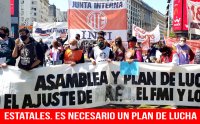 Estatales. Es necesario un plan de lucha