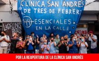 Por la reapertura de la clínica San Andrés