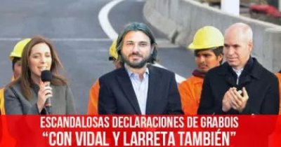 Escandalosas declaraciones de Grabois: “Con Vidal y Larreta también”