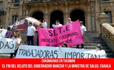 Coronavirus en Tucumán. El fin del relato del gobernador Manzur y la ministra de Salud, Chahla