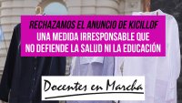 Rechazamos el anuncio de Kicillof | Una medida irresponsable que no defiende la salud ni la educación