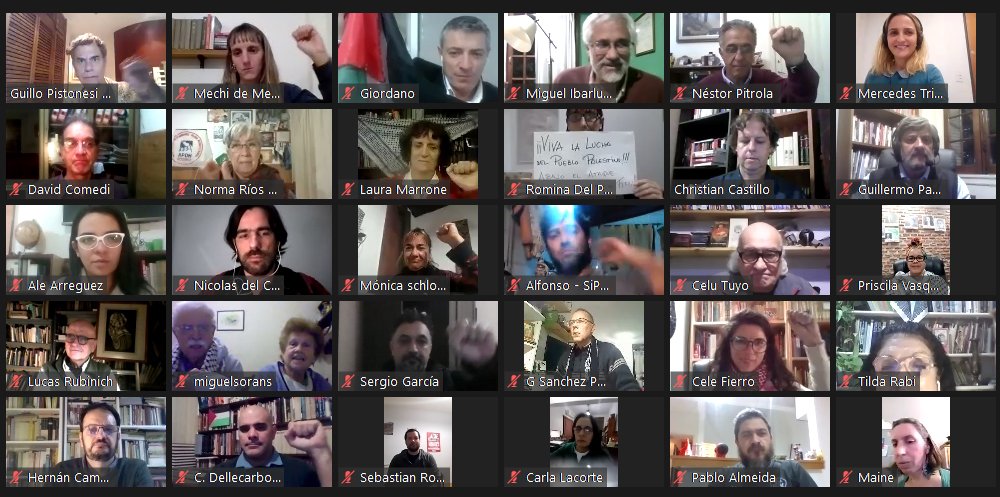 Exitosa audiencia pública por una palestina libre y en defensa del diputado Giordano