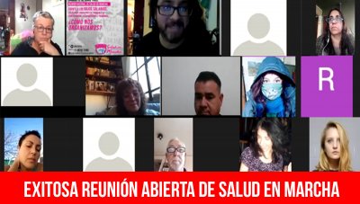 Exitosa reunión abierta de Salud en Marcha