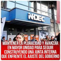 Mantener la pluralidad y avanzar en mayor unidad para seguir construyendo una junta interna que enfrente el ajuste del gobierno