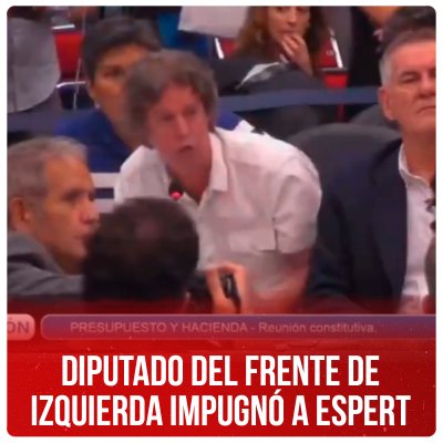 Diputado del Frente de Izquierda impugnó a Espert