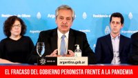 El fracaso del gobierno peronista frente a la pandemia
