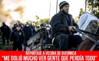 Reportaje a vecina de Guernica / “Me dolió mucho ver gente que perdía todo”
