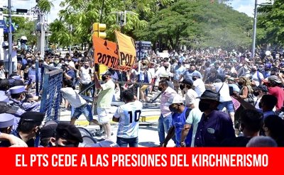 El PTS cede a las presiones del kirchnerismo