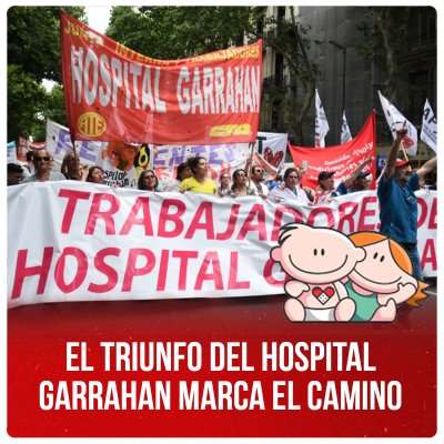 El triunfo del Hospital Garrahan marca el camino
