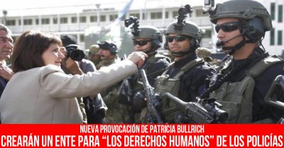 Nueva provocación de Patricia Bullrich: Crearán un ente para “los derechos humanos” de los policías