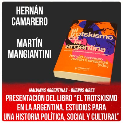 Presentación del libro “El trotskismo en la argentina" en Malvinas Argentinas