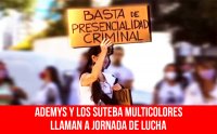 Ademys y los Suteba Multicolores llaman a Jornada de lucha