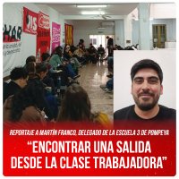 “Encontrar una salida desde la clase trabajadora”