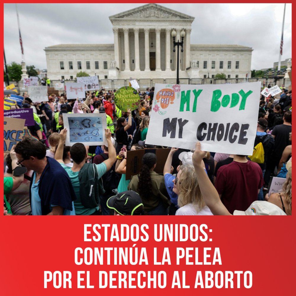 Estados Unidos: continúa la pelea por el derecho al aborto