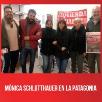 Mónica Schlotthauer en la Patagonia