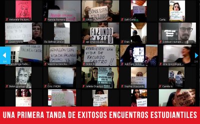 Una primera tanda de exitosos encuentros estudiantiles