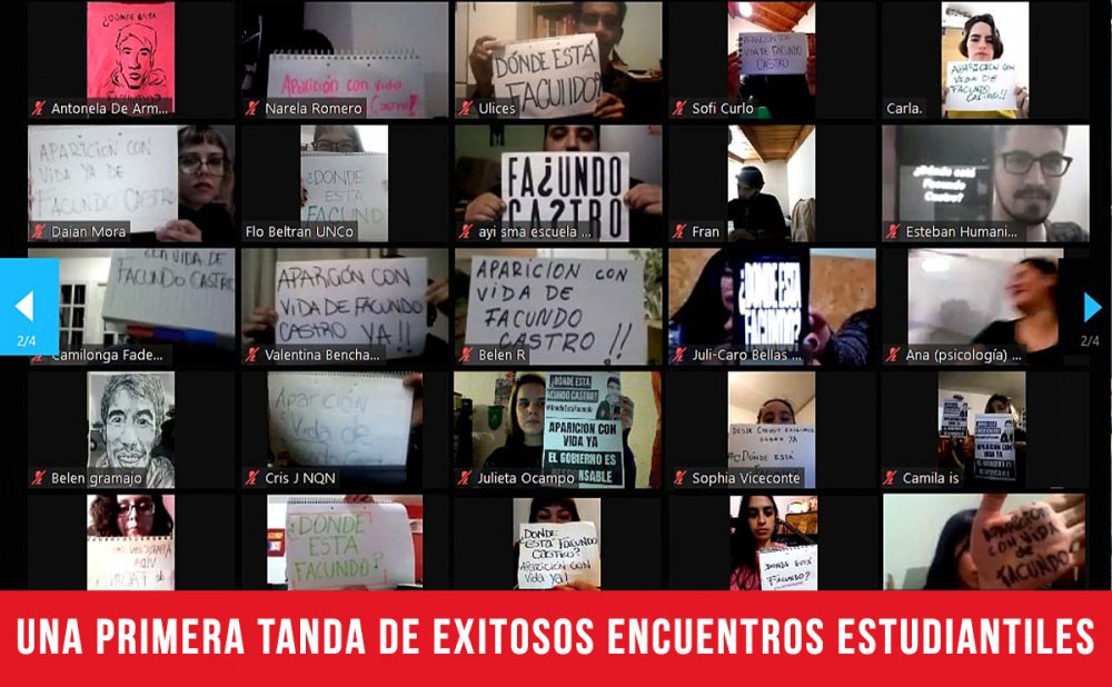 Una primera tanda de exitosos encuentros estudiantiles