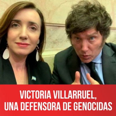 Victoria Villarruel, una defensora de genocidas