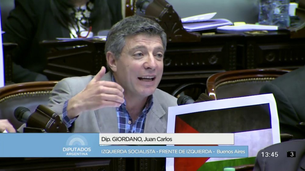 EXPRESAR REPUDIO POR LA VISITA DEL PRIMER MINISTRO ISRAELI, BENJAMIN NETANYAHU.