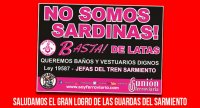 Saludamos el gran logro de las guardas del Sarmiento