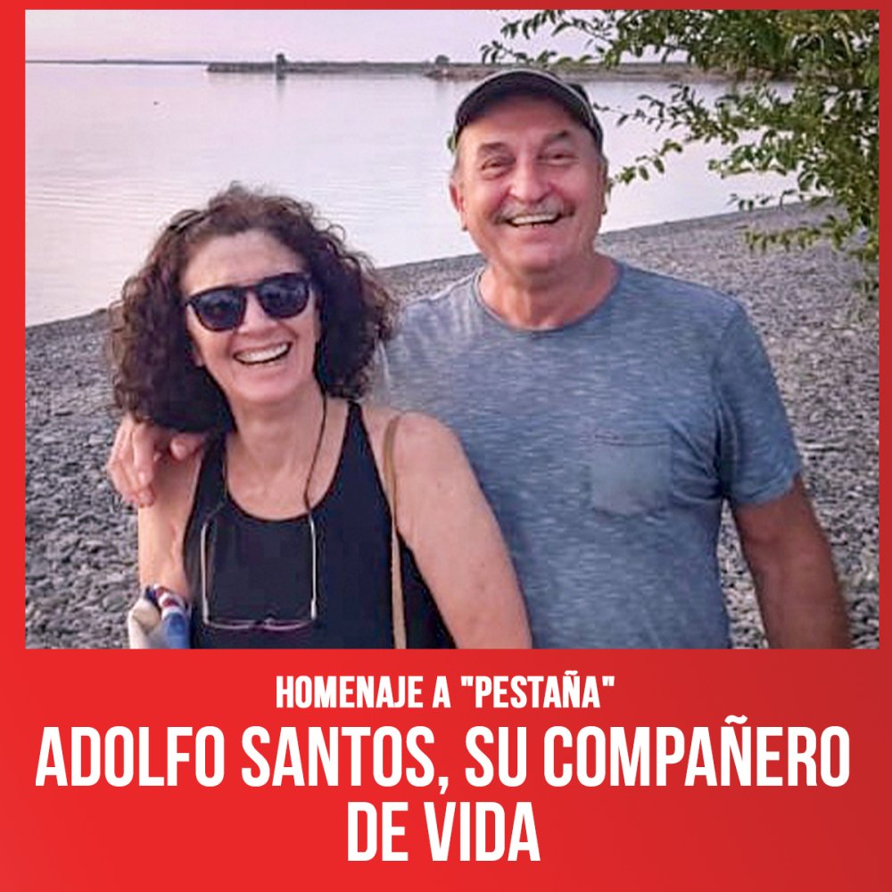 Homenaje a "Pestaña" / Adolfo Santos, su compañero de vida