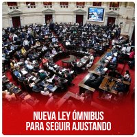 Nueva Ley Ómnibus para seguir ajustando