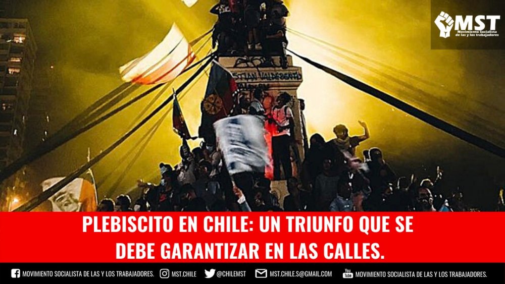 Plebiscito en Chile: un triunfo que se debe garantizar en las calles