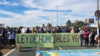 Diputado Giordano y Trimarchi (FITU) apoyan la marcha en defensa de los humedales
