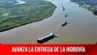 Avanza la entrega de la hidrovía