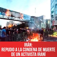 Irán: Repudio a la condena de muerte de un activista iraní
