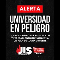 Alerta - Universidad en peligro