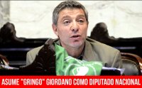 Asume "Gringo" Giordano como diputado nacional