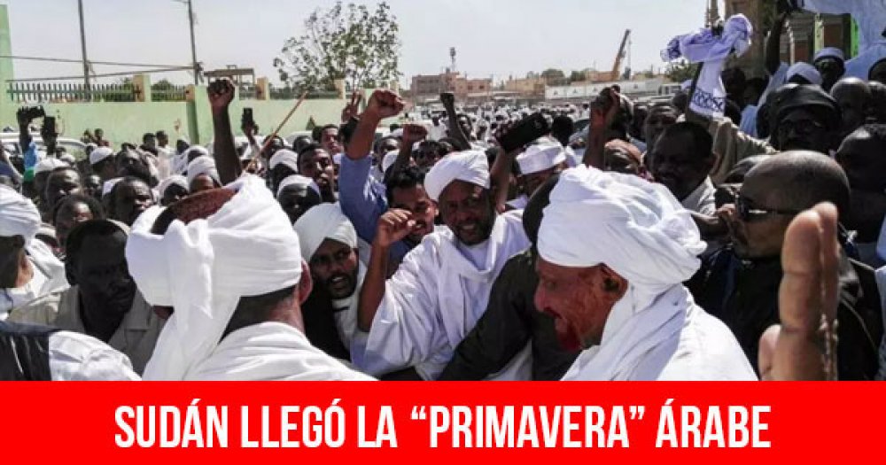 Sudán: Llegó la “primavera” árabe