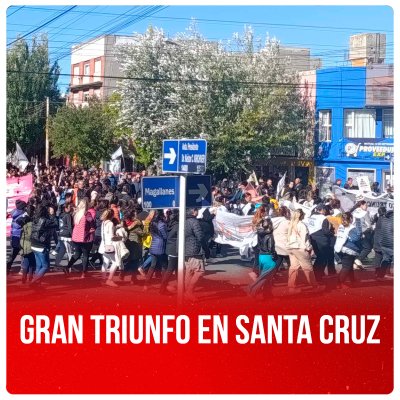 Gran triunfo en Santa Cruz