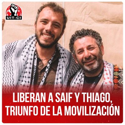 Liberan a Saif y Thiago, triunfo de la movilización