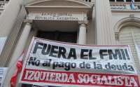 ¡Fuera el FMI!