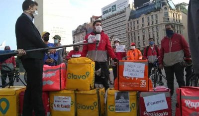 Paro de repartidores: “No somos superhéroes, somos superexplotados”