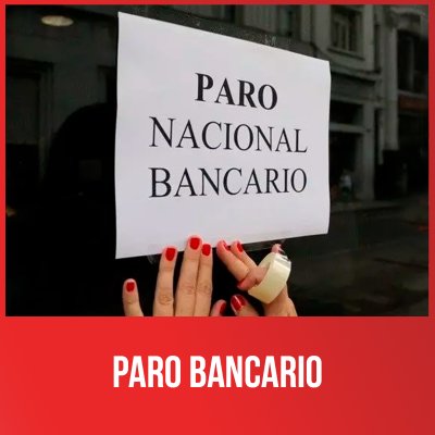 Paro bancario