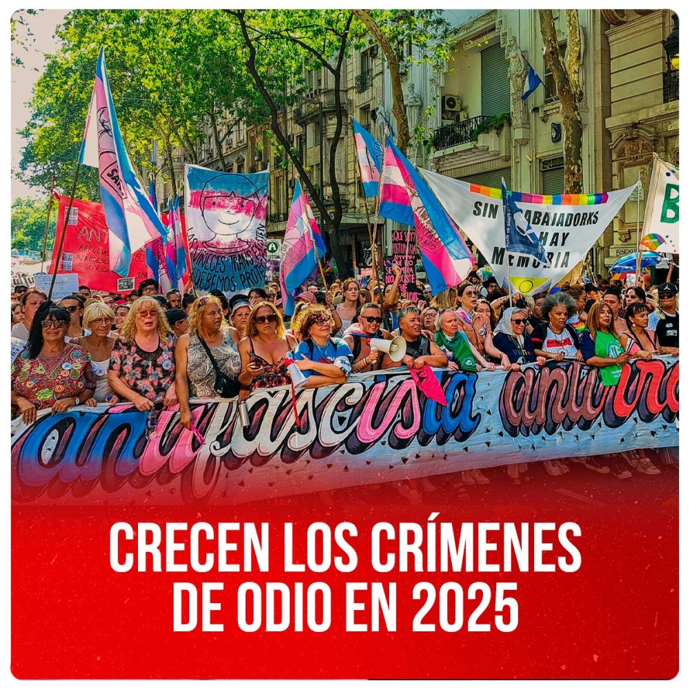 Crecen los crímenes de odio en 2025