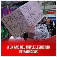 A un año del triple lesbicidio de Barracas