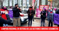 Campaña nacional en defensa de las gestiones obreras ceramistas