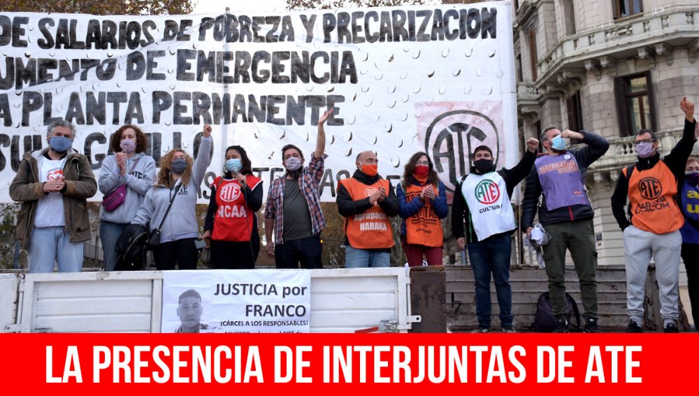 La presencia de Interjuntas de ATE