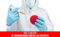 CGT y las CTA se pronunciaron contra las patentes