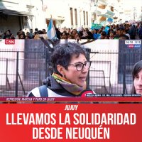 Llevamos la solidaridad desde Neuquén