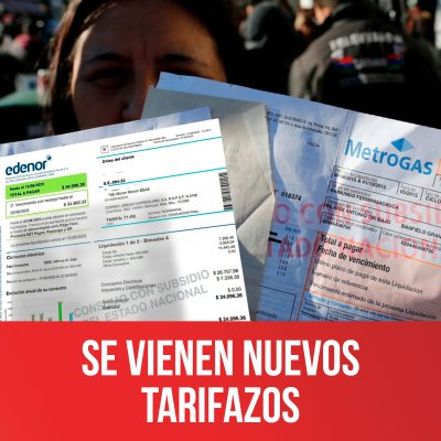 Se vienen nuevos tarifazos