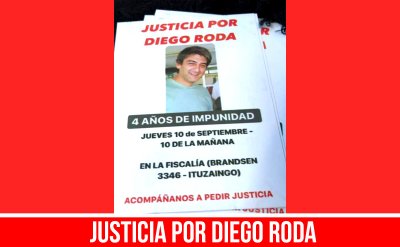 Justicia por Diego Roda
