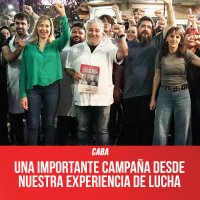 CABA / Una importante campaña desde nuestra experiencia de lucha
