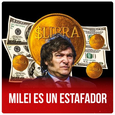 Milei es un estafador