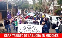 Gran triunfo de la lucha en Misiones
